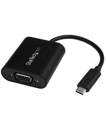 Adattatore USB C con VGA Startech CDP2VGASA            Nero