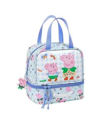 Portamerenda Termico Peppa Pig Urban Farmer (20 x 15 x 20 cm)