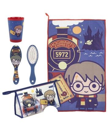 Necessaire con Accessori Harry Potter 4 Pezzi Rosso