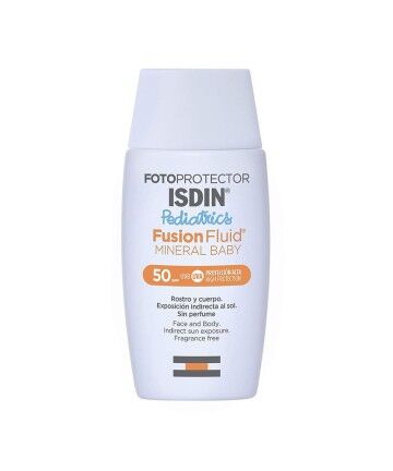 Latte Solare Fluido Isdin Fotoprotector Pediatrics Mineral Neonato Spf 50+ (50 ml)