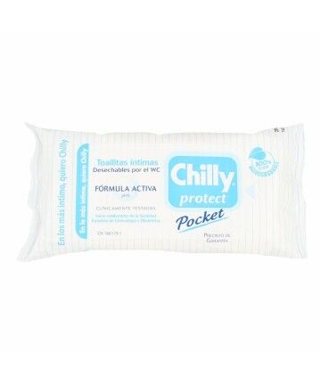 Salviette Umide per Igiene Intima Chilly pH5 (12 uds)