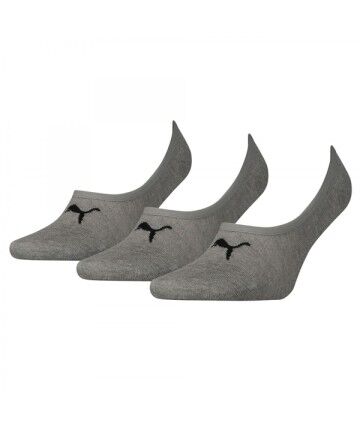 Calzini Fantasmini Sportivi Puma FOOTIE (3 Perechi) Grigio