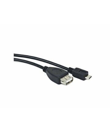 Cavo Micro USB Lanberg OEM-0006 Nero 15 cm