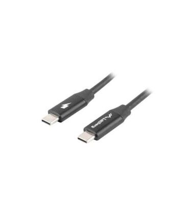 Cavo USB C Lanberg CA-CMCM-40CU-0018-BK (1,8 m) Nero