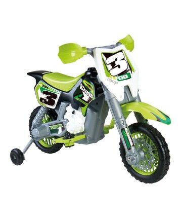 Motocicletta Feber Rider Cross 6 V Elettrica Verde (82 X 57 x 119 cm)