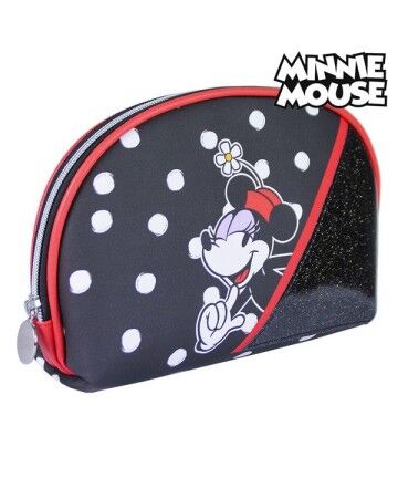 Necessaire per la Scuola Minnie Mouse Nero Bianco