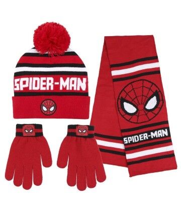 Berretto per Bambini Spiderman Rosso