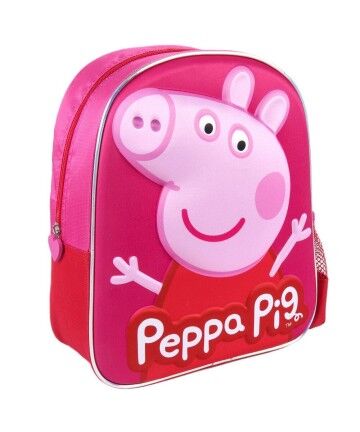 Zaino Scuola Peppa Pig Rosa (25 x 31 x 10 cm)