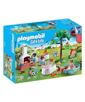 Playset City Life Garden Party Playmobil 9272 (38 pcs)