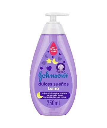 Gel Bagno Johnson's Dulces sueños Neonato Calmante (750 ml)