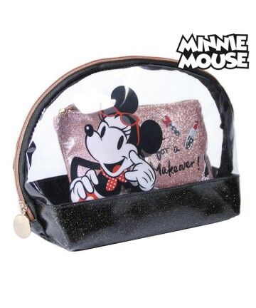 Necessaire Minnie Mouse Nero (2 pcs)