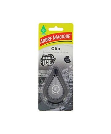 Deodorante per la Macchina Arbre Magique Black Ice Clip