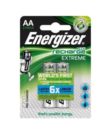 Batterie Ricaricabili Energizer HR6 BL2 2300mAh (2 pcs)