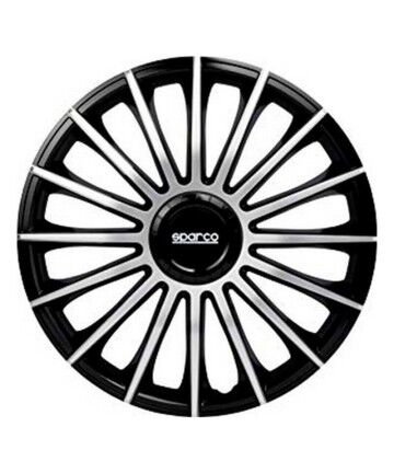 Coprimozzi Sparco Torino CS5 Nero Argentato 14" (4 uds)