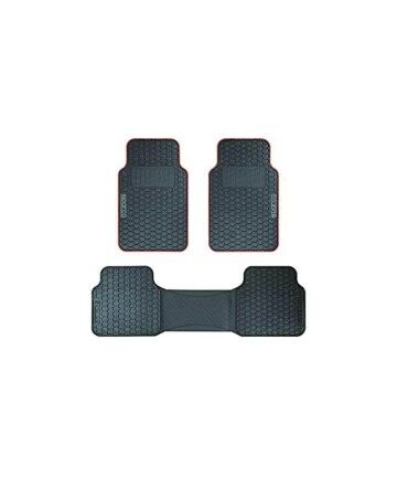 Set di Tappetini per Auto Sparco F500 Universale Nero/Rosso (3 pcs)