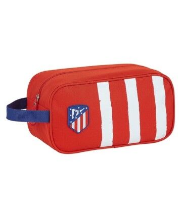 Scarpiera da Viaggio Atlético Madrid Rosso Azzurro Bianco (29 x 15 x 14 cm)