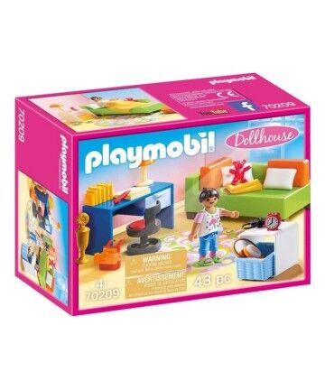 Playset Dollhouse Teenager's Room Playmobil 70209 (43 pcs)