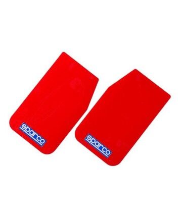 Paraspruzzi ruote Sparco 03791RS Rosso (2 uds)