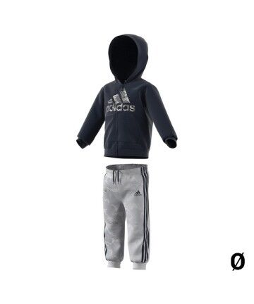 Tuta da Bambini Adidas I LOGO FZ HD FL Marino