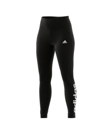 Leggings Sportivo da Donna Adidas W LIN LEG GL0633 Nero