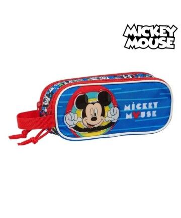 Necessaire Mickey Mouse Clubhouse Doppia Azzurro Rosso