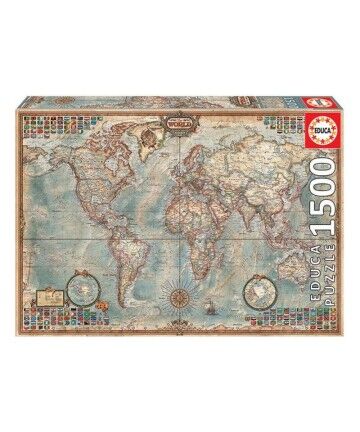 Puzzle The World Educa (1500 pcs)