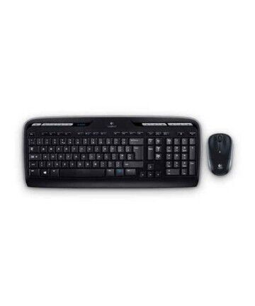 Tastiera e Mouse Wireless Logitech MK330 Nero