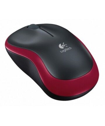 Mouse Ottico Wireless Logitech M185 RF 1000 dpi Rosso