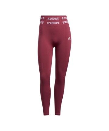 Leggings Sportivi Adidas Aeroknit High-Rise