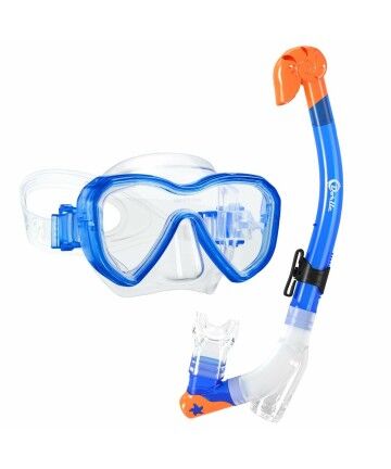 Occhialini da Snorkeling e Boccaglio per Bambini Azzurro (Ricondizionati B)