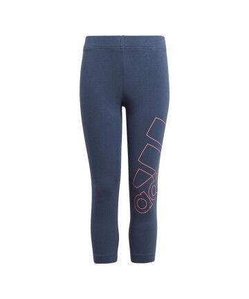 Leggings Sportivi Adidas Essentials Blu Acciaio