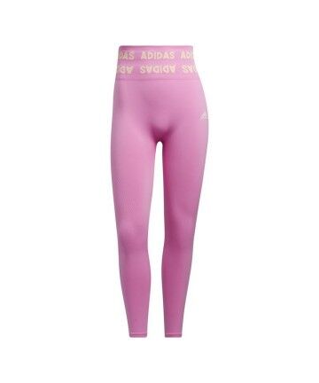 Leggings Sportivi Adidas Aeroknit Rosa