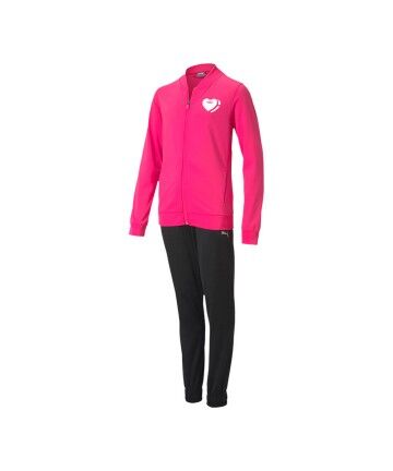 Tuta da Bambini Puma PLY SUIT 583317 25 Rosa (16)