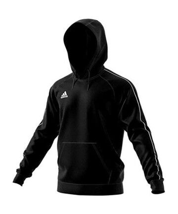 Felpa per Bambini Adidas HOODY Y CE9069 Nero