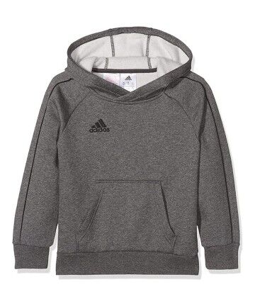 Felpa per Bambini Adidas HOODY Y CV3429 Grigio