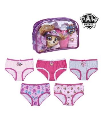 Confezione di Slip da Bambina The Paw Patrol Multicolore (5 uds)