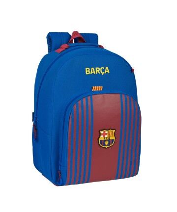 Zaino Scuola F.C. Barcelona Rosso Granato Blu Marino