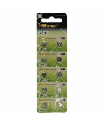 Batterie a Bottone Alcaline Shine Inline LR41 (10 pcs)