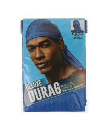 Retina per Capelli Beauty Town Rede Cool & Sleek Deluxe Durag Azzurro