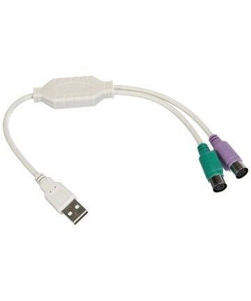 Cavo USB AK-AD-15 Bianco PS2 (Ricondizionati A+)