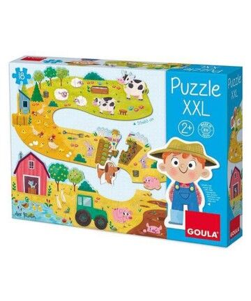 Puzzle Baby Fattoria Xxl Diset (17 pcs)