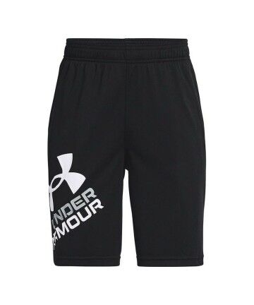 Pantaloncini Sportivi per Bambini Under Armour Prototype 2.0 Logo Nero