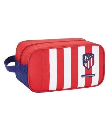 Scarpiera da Viaggio Atlético Madrid Rosso Azzurro Bianco (29 x 15 x 14 cm)