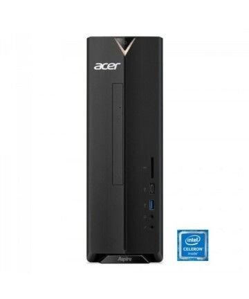 PC da Tavolo Acer XC-830 CELERON J4025D 8 GB RAM 256 GB SSD Nero