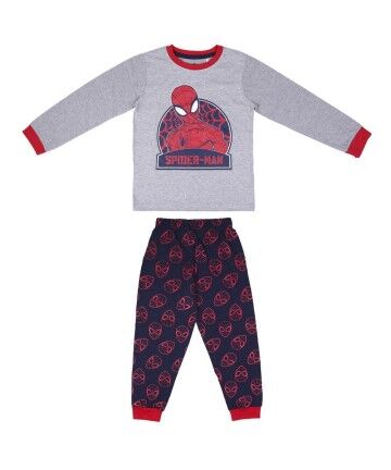 Pigiama Per bambini Spiderman Grigio