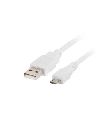 Cavo Micro USB Lanberg 480 Mb/s Bianco