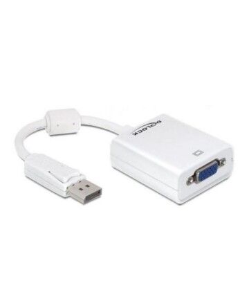 Adattatore DisplayPort con VGA DELOCK 61766 12,5 cm