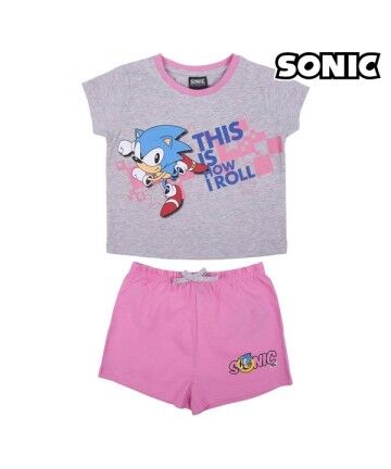 Pigiama Per bambini Sonic Grigio