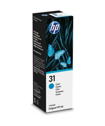 Inchiostro per Ricaricare le Cartucce HP 31 Ciano