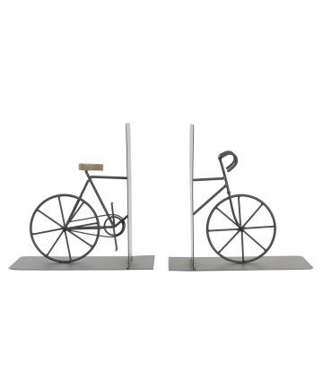 Fermalibri DKD Home Decor Bicicletta Ferro (2 pcs) (20 x 12 x 20 cm)